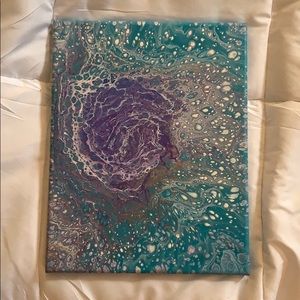 Wall art. Acrylic painted on canvas 11 x 14 inches